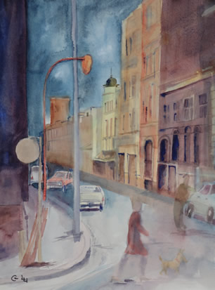 Art - Painting - Street scene